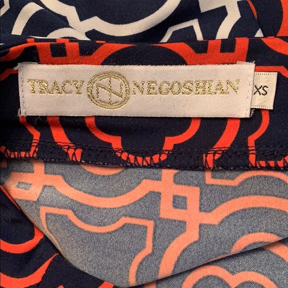 Tracy Negoshian Geometric Patterned Dress XS 🐶😻 - Picture 6 of 8